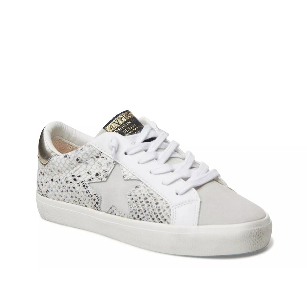 Vintage Havana 'Kate' White Leather Slip-On Sneaker Size 7.5